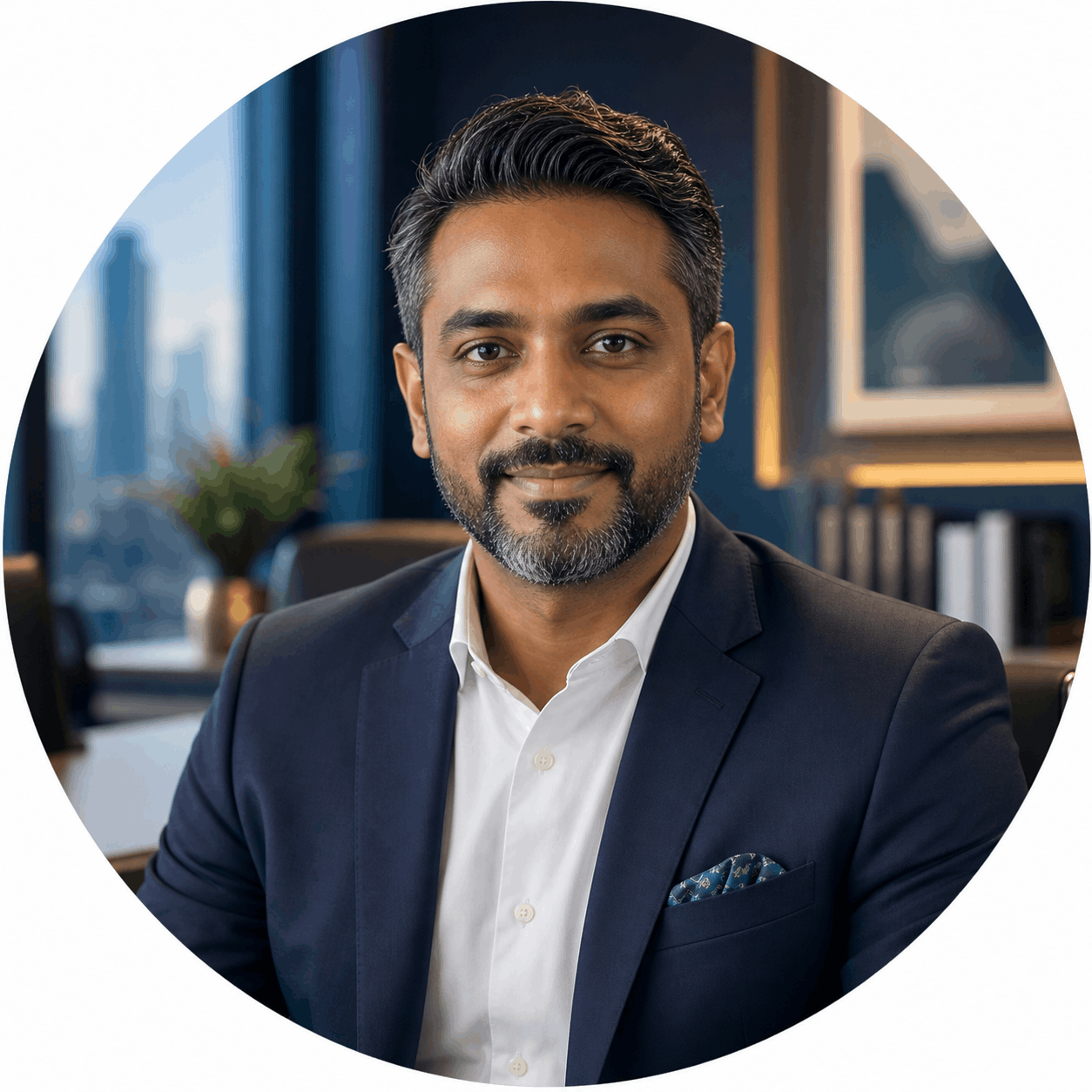 Portrait of Arvind Nair